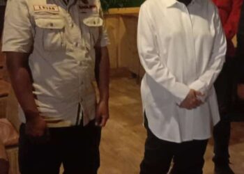 BAGUNA Dampingi Mentri Sosial Tinjau Lokasi Bencana Banjir di Kab. Garut