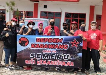 Taufik Ismail Berangkatkan Relawan Perjuangan Demokrasi ( REPDEM ) Ke Lumajang