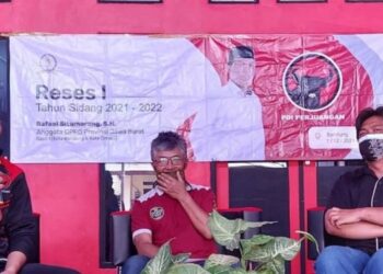 Rafael Serap Aspirasi Soal Drainase di Reses I Tahun Sidang 2021 – 2022
