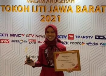 Wakil Ketua DPRD Jabar Ineu Purwadewi Dianugerahi Sebagai Tokoh Perempuan Inovatif Era Pandemi Covid-19 Oleh IJTI Jabar