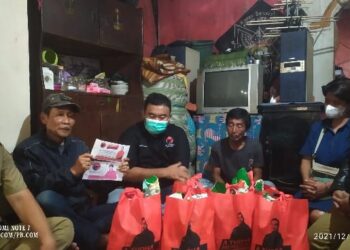 Rumah Satgas Jebol dan Akan Rubuh, DPC PDIP Garut Gerak Cepat Salurkan Bantuan