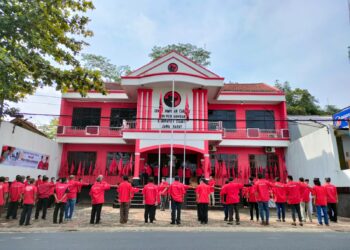 HUT Ke-49 PDI Perjuangan, DPC PDI Perjuangan Kabupaten Ciamis Gelar Upacara