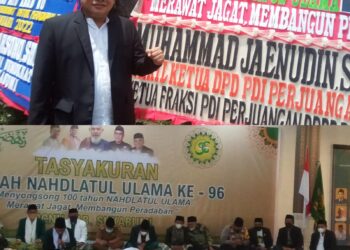 Wakil Ketua DPD PDI Perjuangan Jawa Barat Hadir di Harlah NU ke 96, Muhammad Jaenudin Siap Tampung Aspirasi Warga Nahdiyin