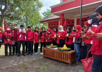 HUT ke 49, DPC PDI Perjuangan Cianjur Gelar Tasyakuran