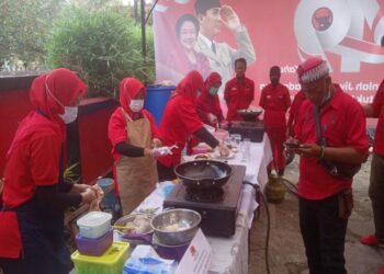 HUT PDI Perjuangan ke-49, Dadang Serukan Lanjutkan Semangat Gotong Royong