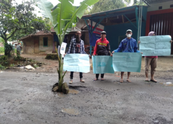 Bupati Herman Suherman Surati Pemprov Jabar untuk Atasi Jalan Rusak