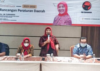 Iis Turniasih Sosialisasi Raperda RTRW Provinsi Jawa Barat