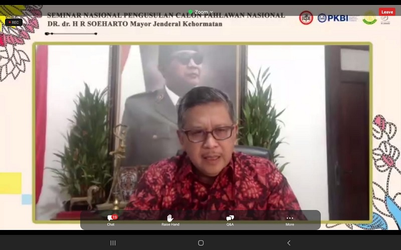 PDI Perjuangan Dukung Dr.dr. Soeharto Jadi Pahlawan Nasional