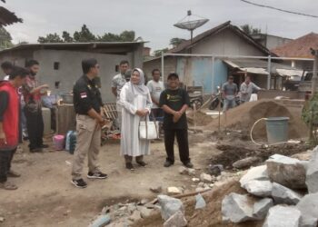 Anggota DPRD Jabar Fraksi PDI Perjuangan Kunjungi Korban Kebakaran