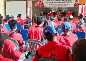 Nanang Permana Tutup PKP PDI Perjuangan Ciamis Angkatan Ke-2 Gelombang Ke-3 Dapil 1 Ciamis
