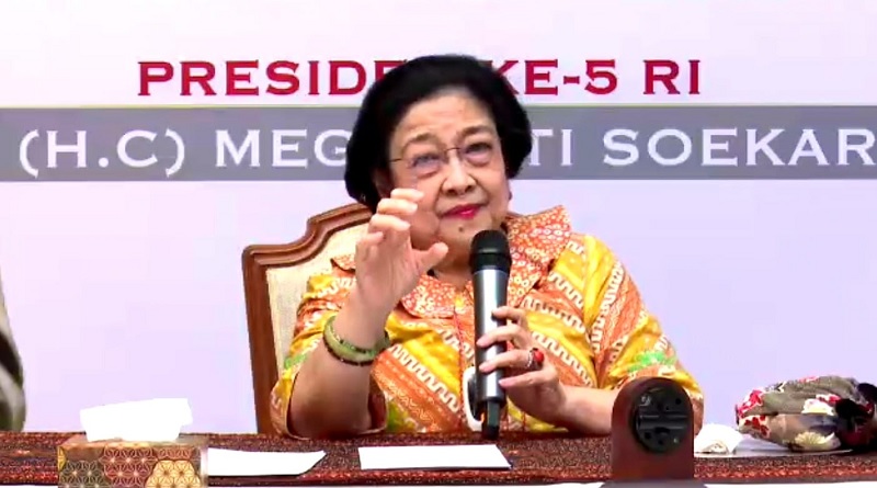 Megawati Beri Kuliah Umum di Unhan Soal Geopolitik Soekarno