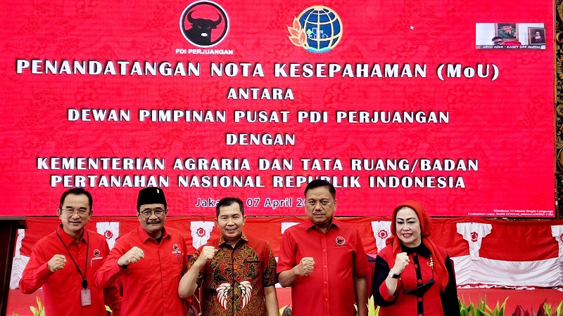 Sekjen Hasto: MoU Dengan BPN Sejalan Amanat Kongres Partai