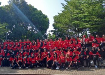 Semangat PDI Perjuangan Kota Sukabumi, Pecahkan MURI Senam Cinta Tanah Air