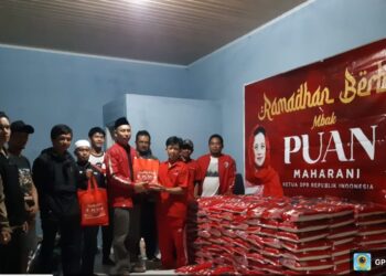 Jelang Iedul Fitri Komjen Nurdin Salurkan Ribuan Bantuan Paket Sembako dari Puan Maharani