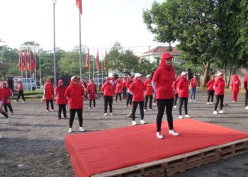 Pecahkan Rekor Muri, PDI Perjuangan Subang Gelar Senam Sicita