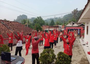 Masuk Rekor Muri, PDI Perjuangan Purwakarta Gelar Senam SICITA di Jatiluhur