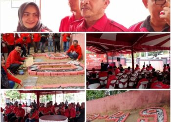 Bulan Bung Karno, DPC PDI Perjuangan Indramayu Gelar Festival Bakar Ikan Nusantara