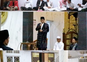 Nanang Permana Menjadi Penceramah di Mesjid Annur Panumbangan