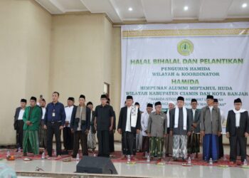 Ketua DPRD Ciamis Hadiri Pelantikan Pengurus Hamida Wilayah Koordinator Ciamis dan Kota Banjar