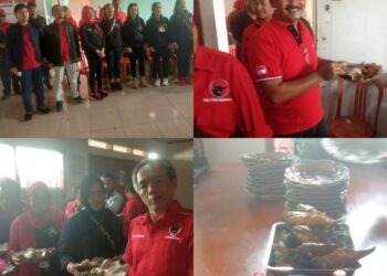 Serentak se-Indonesia, DPC PDI Perjuangan Kota Cimahi Gelar Festival Bakar Ikan Nusantara.