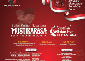 PDIP Gelorakan Resep Masakan Indonesia Warisan Bung Karno