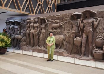 Terkesan Seni Relief di Sarinah yang “Disembunyikan”, Megawati: Itu Luar Biasa