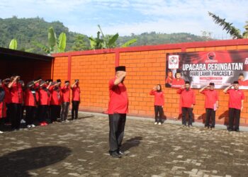 Banteng Sumedang Gelar Upacara Peringatan Hari Lahir Pancasila, 1 Juni 2022