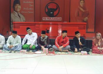 Banteng Karawang Gelar Doa Bersama Untuk Para Pejuang Partai Korban Kudatuli