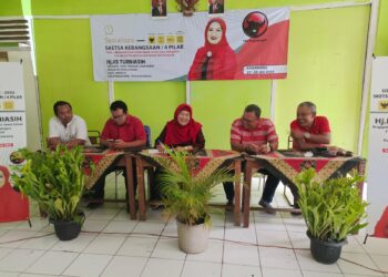 Sketsa Kebangsaan / 4 Pilar Iis Turniasih , Di Desa Balonggandu Kecamatan Jatisari , Kabupaten Karawang