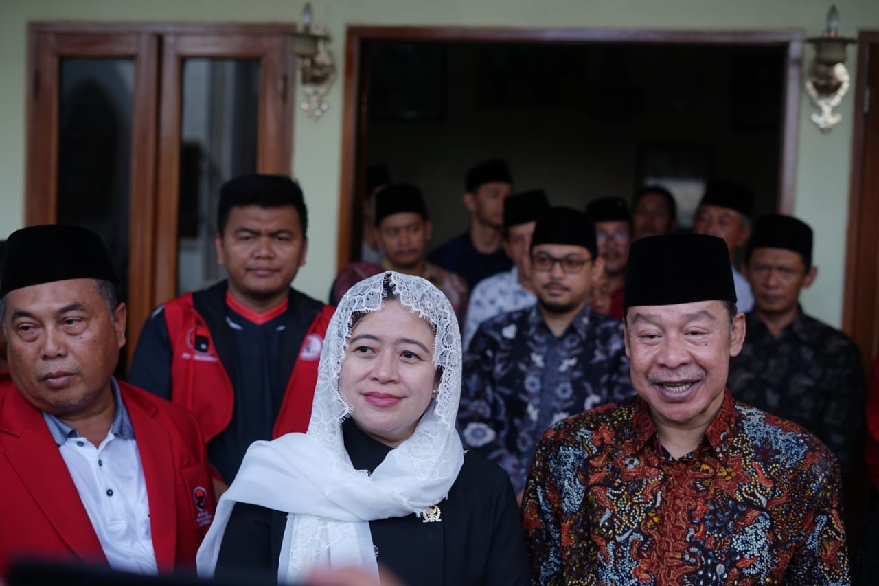 Mbak Puan Silaturahmi ke Ponpes Buntet Cirebon