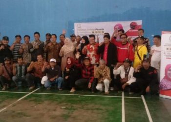 Iis Turniasih Sosialisasi 4 Pilar Dalam Sketsa Kebangsaan di Cilamaya Wetan