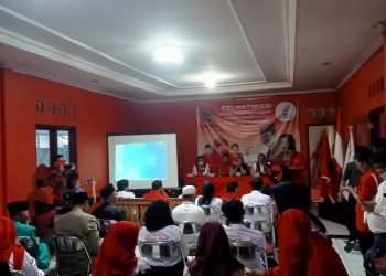 Sah! Fandi Ahamd dilantik Ketua DPC Taruna Merah Putih Kab. Sukabumi.