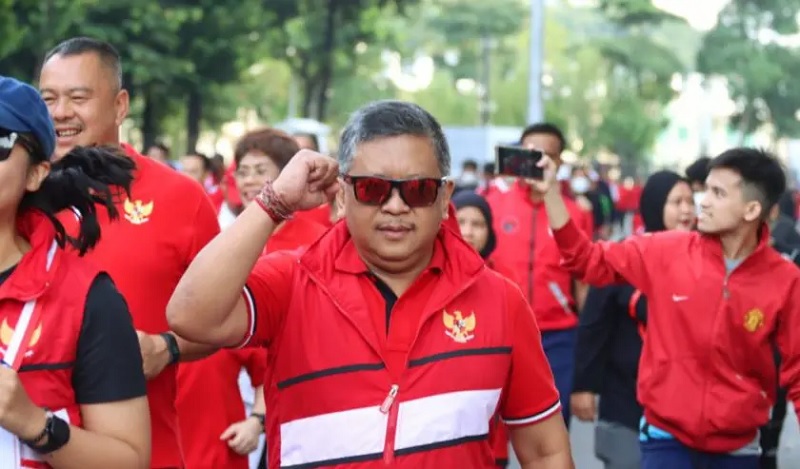 Safari Politik PDI Perjuangan ke Nasdem Bahas Masalah Bangsa