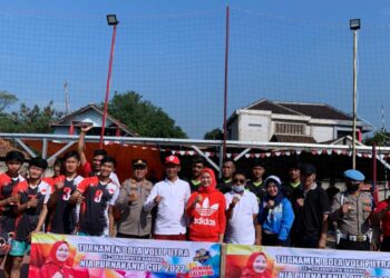 Jaring Bibit Atlet Berprestasi, Nia Purnakania Gelar Turnamen Bola Voli