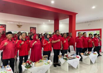 Resmikan Kantor PDI Perjuangan Kota Bandung, Sukur Nababan: Jadikan Kantor Partai Sebagai Rumah Rakyat