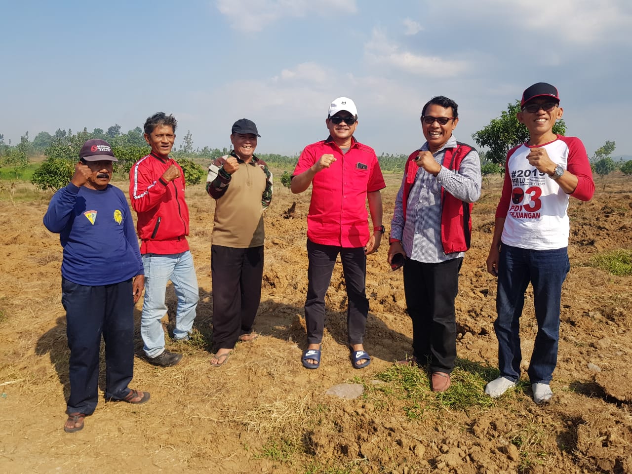 PDI Perjuangan Indramayu Siapkan Lahan 3 Hektar Untuk Kebun Rakyat 