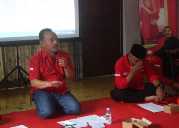 Optimalisasi Pasar Gotong Royong, PDI Perjuangan Kabupaten Bandung Gelar Sosialisasi MPP