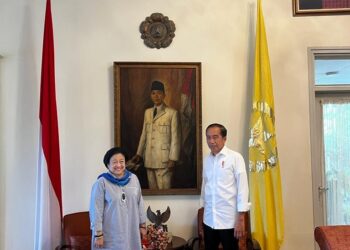 PDI Perjuangan: Megawati Soekarnoputri Bertemu Presiden Jokowi di Batu Tulis Selama 2 Jam