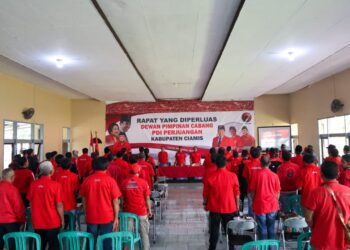 Perkokoh Kader Partai PDI Perjuangan Ciamis Gelar Rapat DPC Diperluas