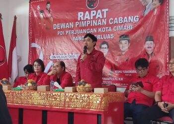 Jelang Pemilu 2024, PDI Perjuangan Kota Cimahi Gelar Rapat Partai Yang Diperluas