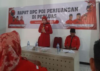 Perkuat Struktur Partai, DPC PDI Perjuangan Kab. Sumedang Gelar Rapat Yang Diperluas
