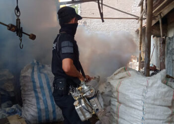 BAGUNA Jawa Barat Giat Foging,di Rw 10 Kelurahan Malabar Kecamatan Lengkong