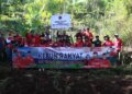Jaga Kedaulatan Pangan Lokal Serempak Se-Jawa Barat, DPC PDI Perjuangan Kota Cimahi Gelar Tanam Bibit Kebun Rakyat