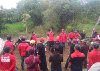 DPC PDI Perjuangan Kabupaten Sukabumi Tanam Serempak Kebun Rakyat Di Jampang Kulon