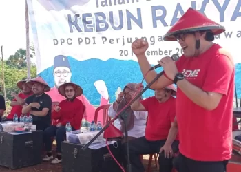 Ono Surono S.T Resmikan Kebun Rakyat Binaan PDI Perjuangan Se-Jawa Barat