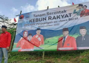 Tanam Serentak Kebun Rakyat PDIP Ciamis untuk Perkuat Ketahanan Pangan