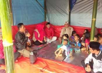 Baguna Cianjur Berikan Trauma Healing Bagi Anak-Anak Pasca Gempa