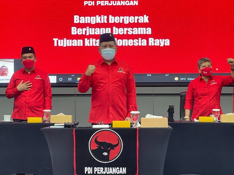 SMRC: Posisi PDI Perjuangan Tertinggi Jelang Pemilu 2024