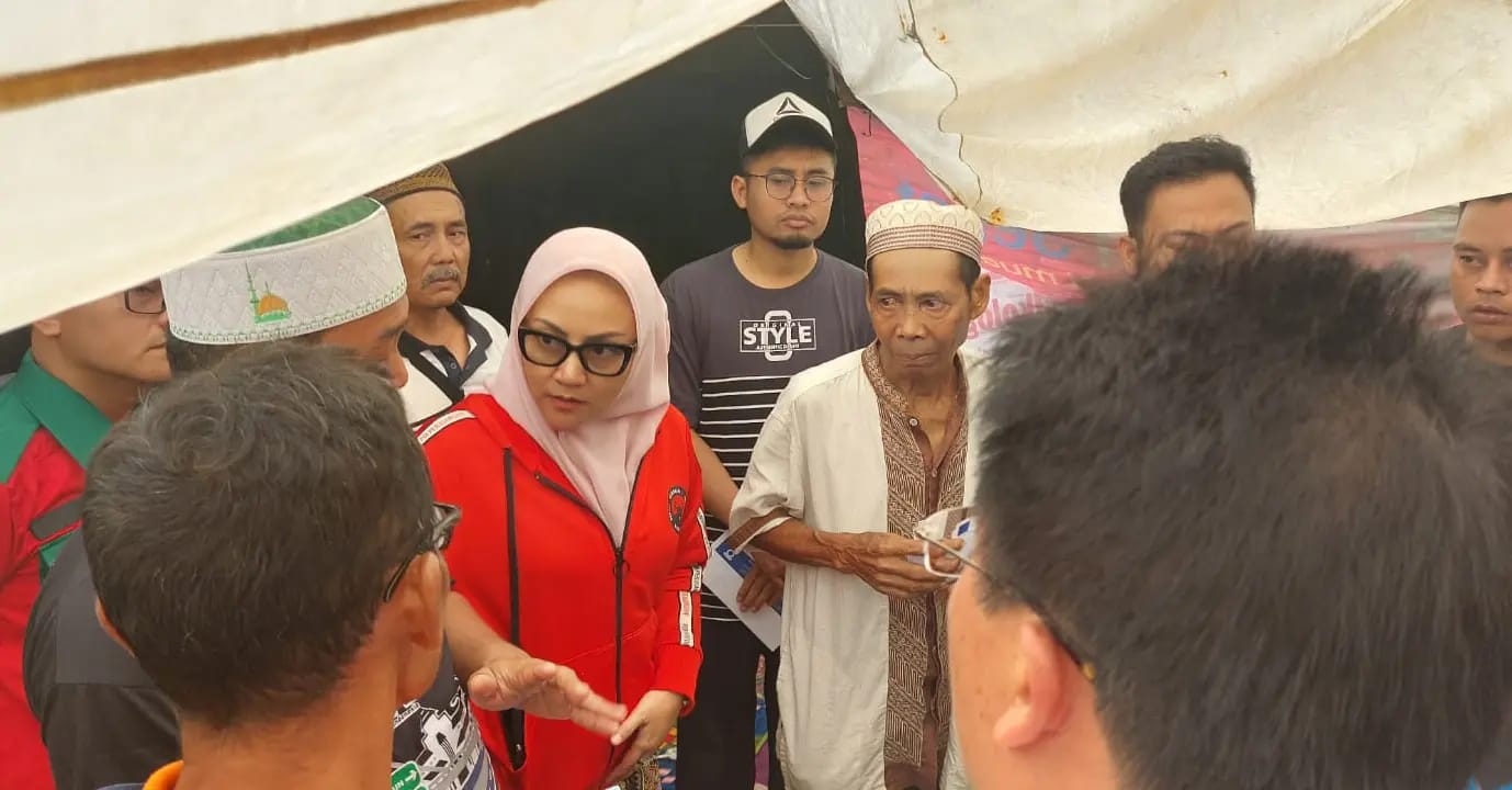 DPC PDI Perjuangan Cianjur Siap Konsisten Bantu Warga Terdampak Gempa