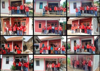 Sambut HUT PDI Perjuangan Ke-50, Natala Sumedha Realisasikan 100 Rumah Layak Huni